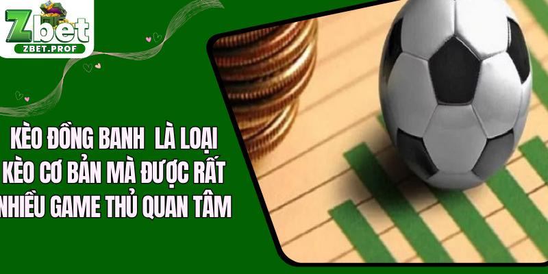 Kèo đồng banh là loại kèo cơ bản mà được rất nhiều game thủ quan tâm